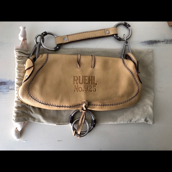 VINTAGE RUEHL No925 Italian Leather Purse - Picture 6 of 8